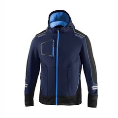 Jacka Softshell Sparco Tech Blå