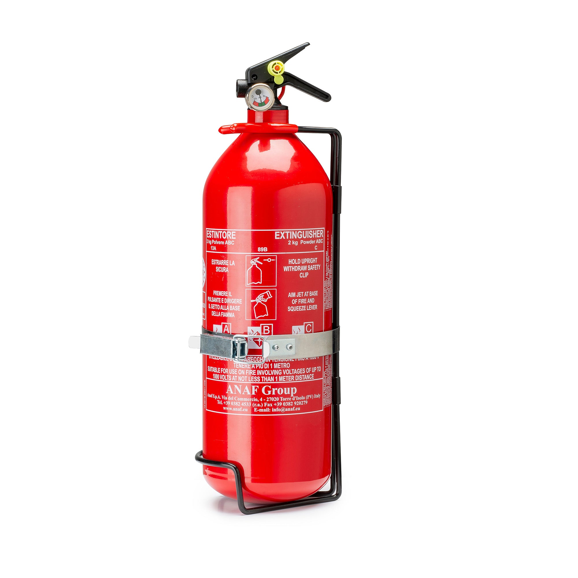 Sparco Brandsläckare 2 kg Pulver