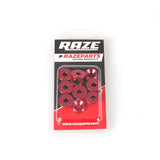 Försänkt Aluminiumbricka 6x18mm 10-Pack