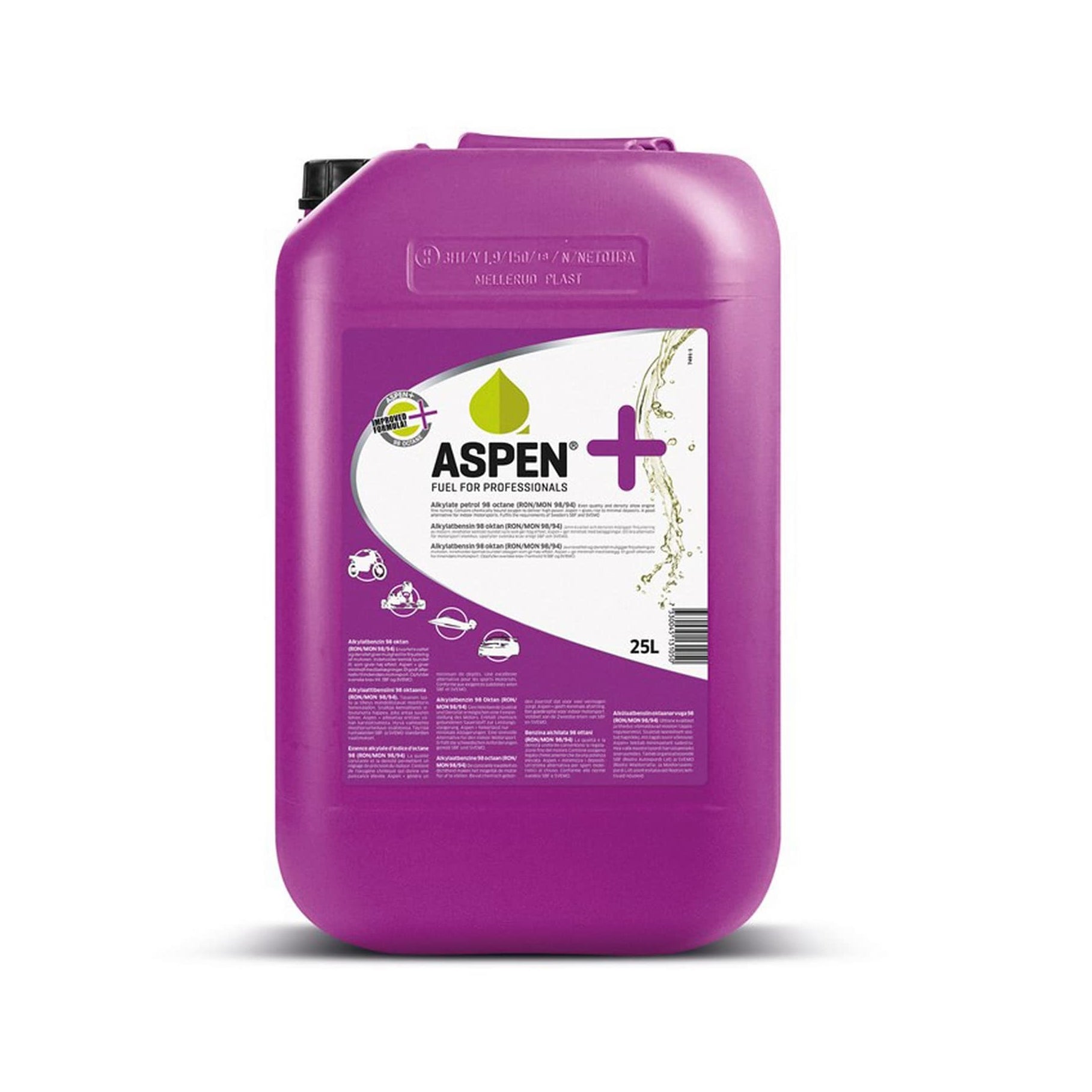 Aspen+ alkylatbensin 25 liter – Radne