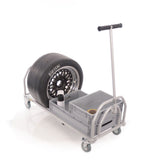 Ihopfällbar depåvagn lång modell