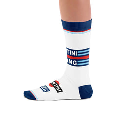 Strumpor Sparco Iconic Martini Racing Vit/Blå