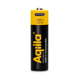 Aqiila Uppladdningsbart USB-C Lithium batteri AA 1,5V 4-pack