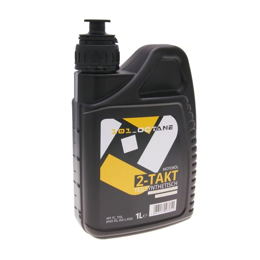 2-taktsolja 101 Octane delsyntet - 1 Liter