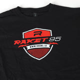 Raket T-shirt svart Barn XL