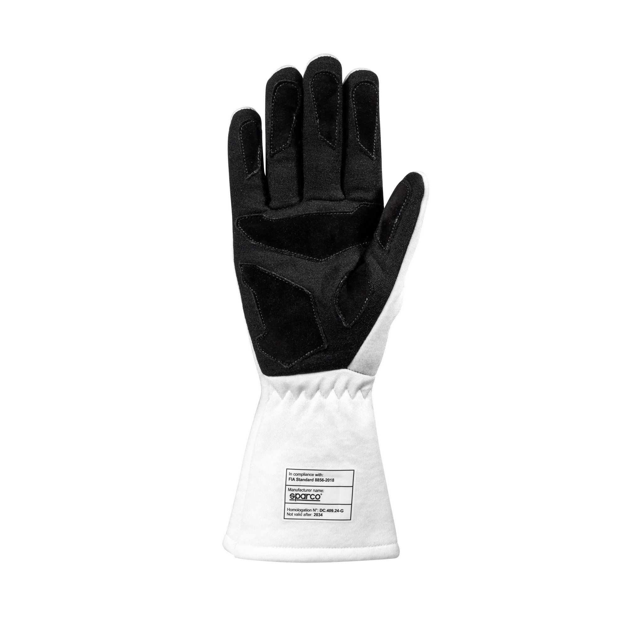 Handskar Sparco Land Classic Martini Racing Vit