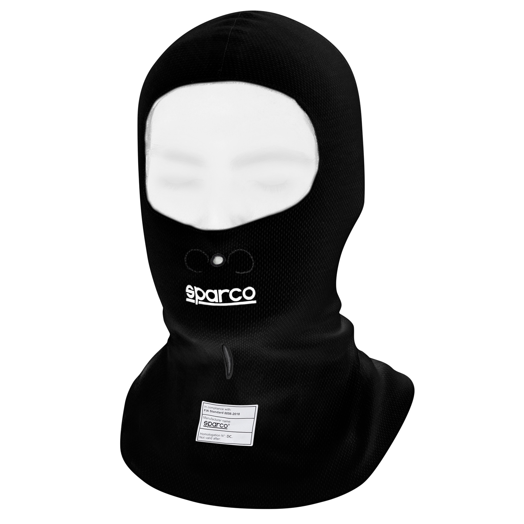 Balaclava Sparco Pista Svart