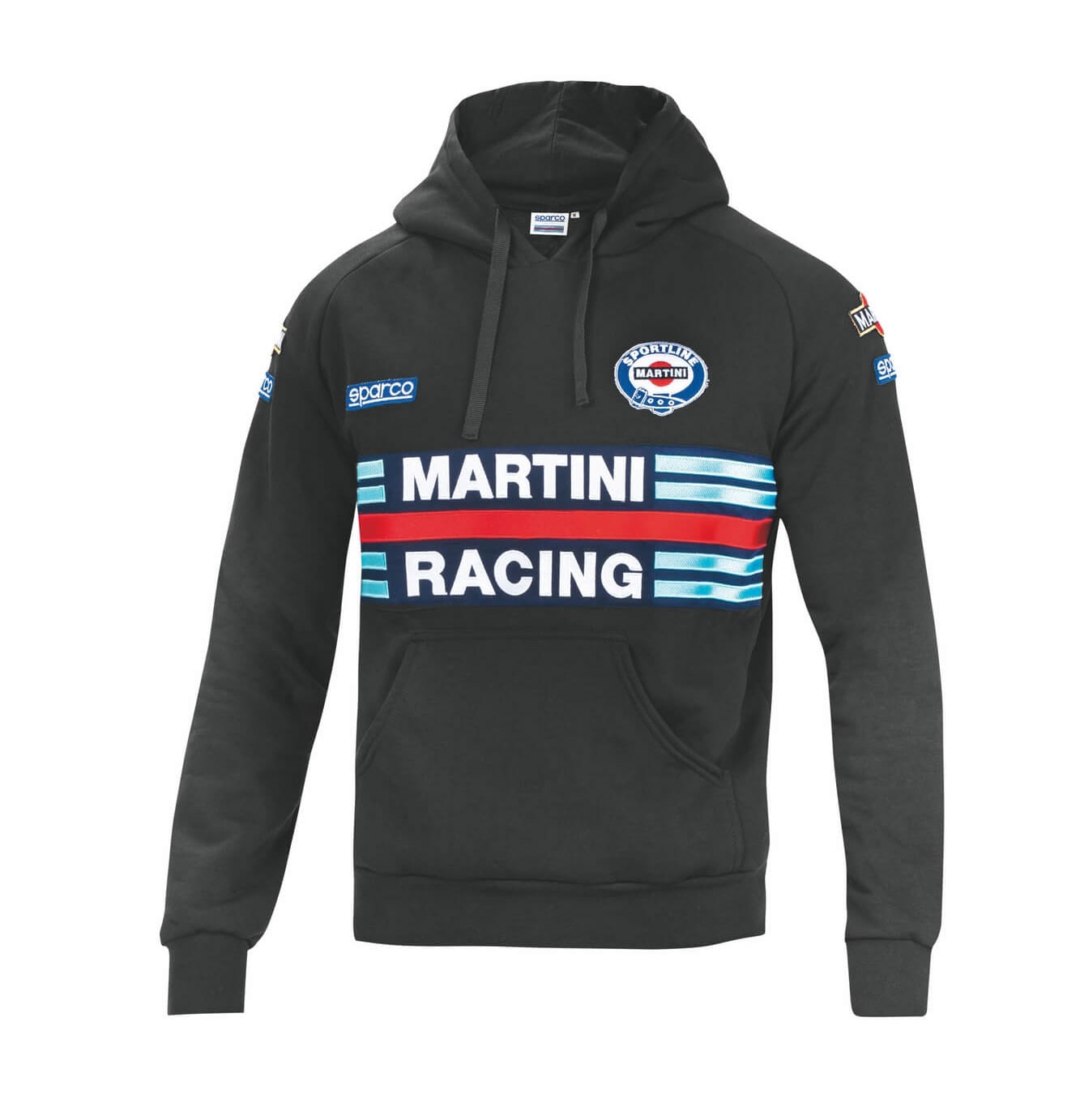 Hoodie Martini Racing Svart