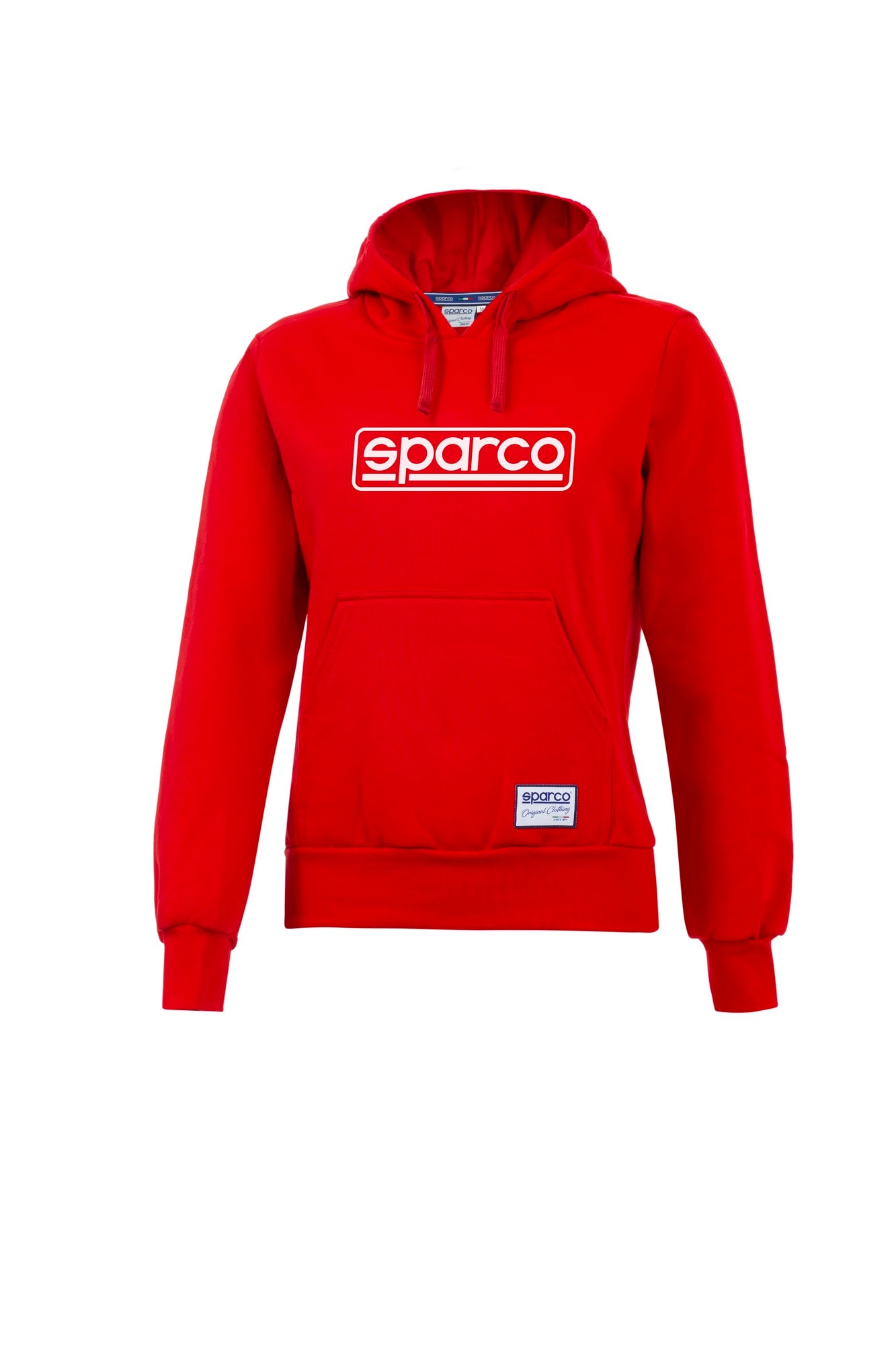 Hoodie Sparco Frame Dam Röd