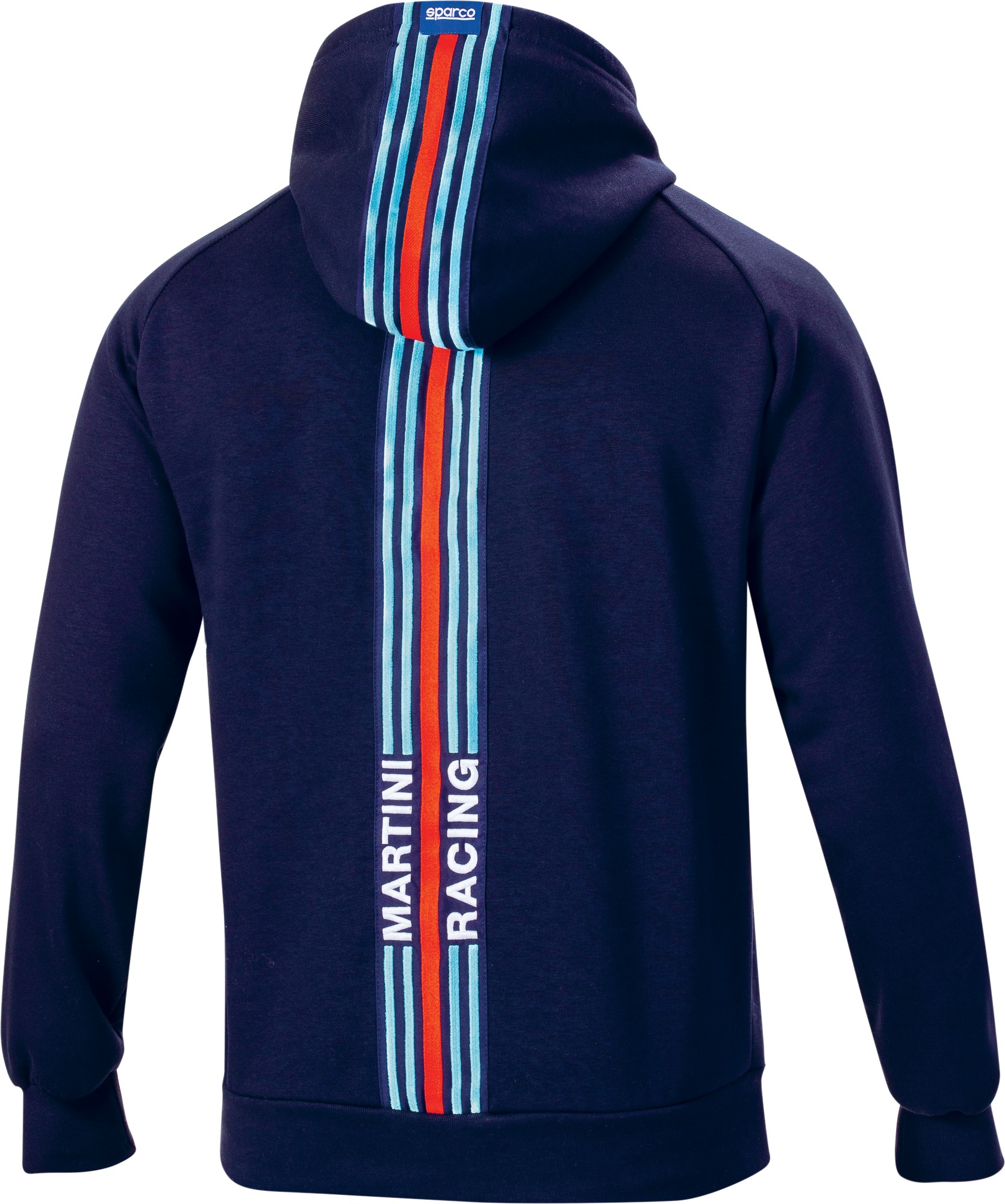 Hoodie Martini Big Stripes Blå