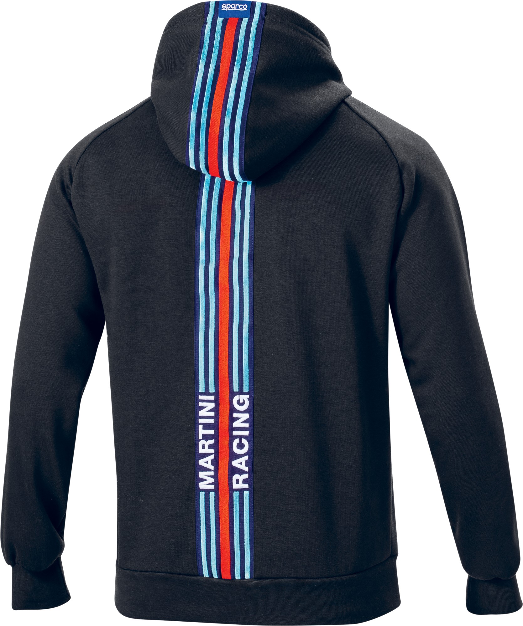 Hoodie Martini Big Stripes Svart