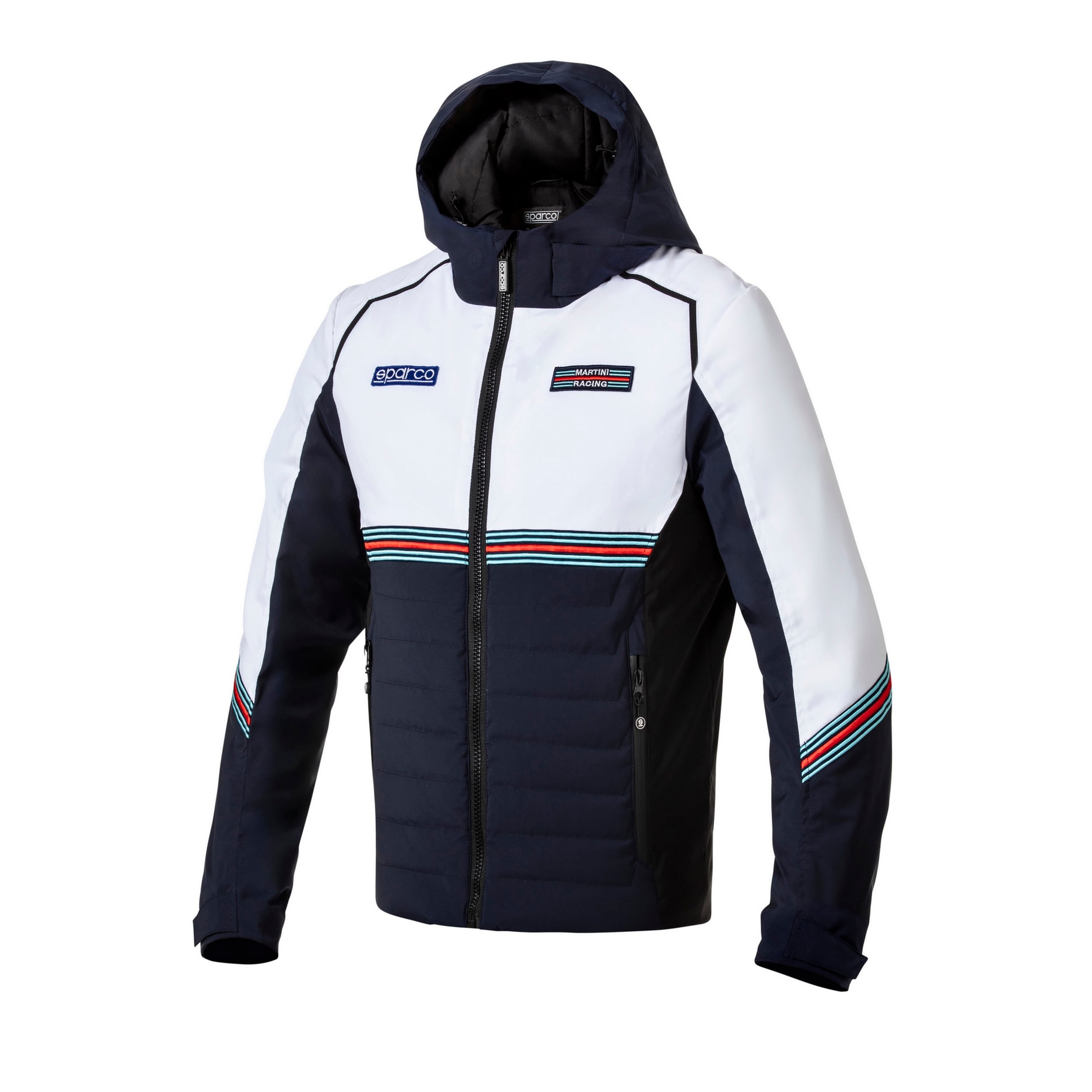 Vinterjacka Sparco Martini Racing Blå/Vit