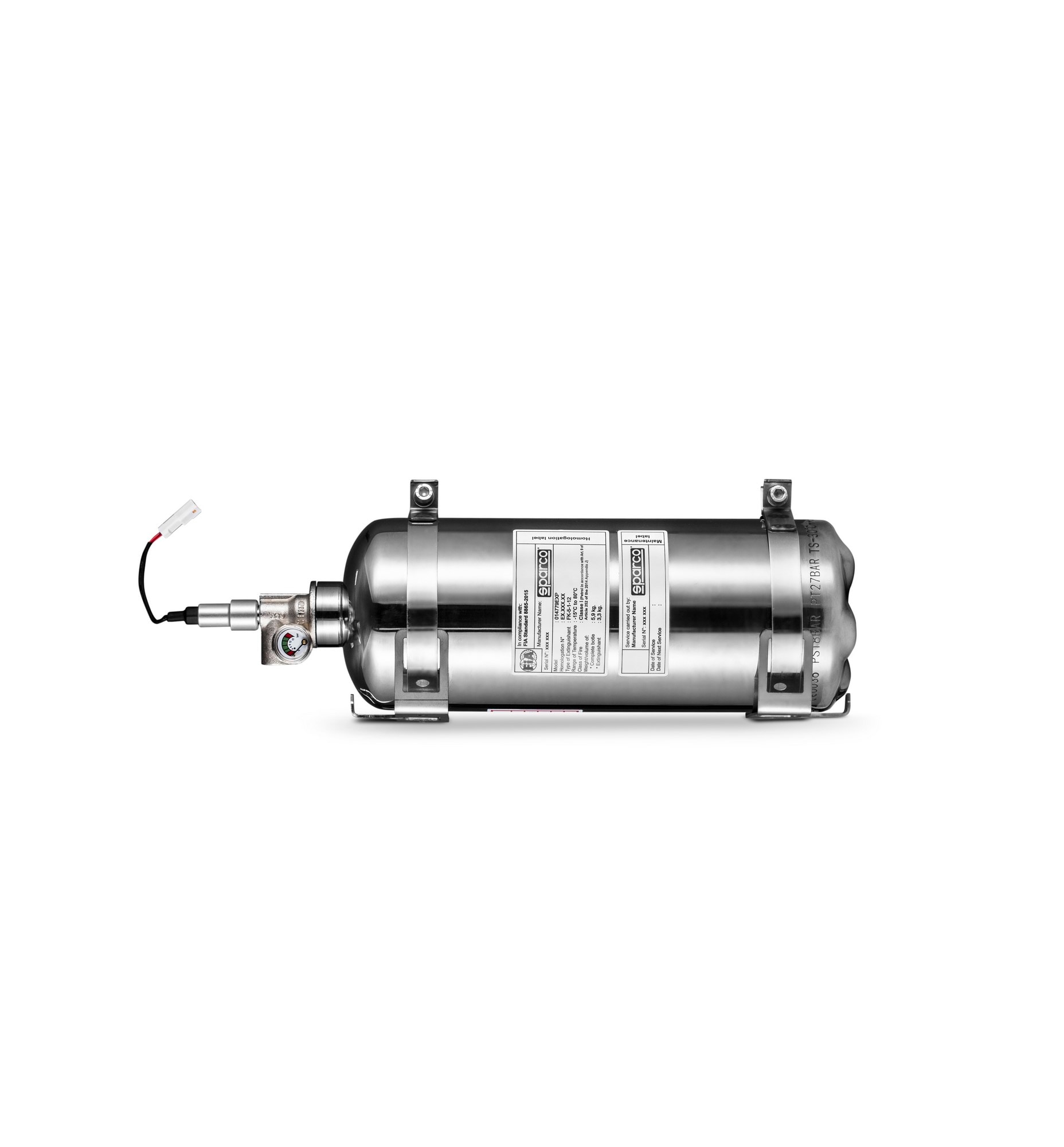 Brandsläckningssystem Elektriskt 014779EXP FIA 8865 2,5 l