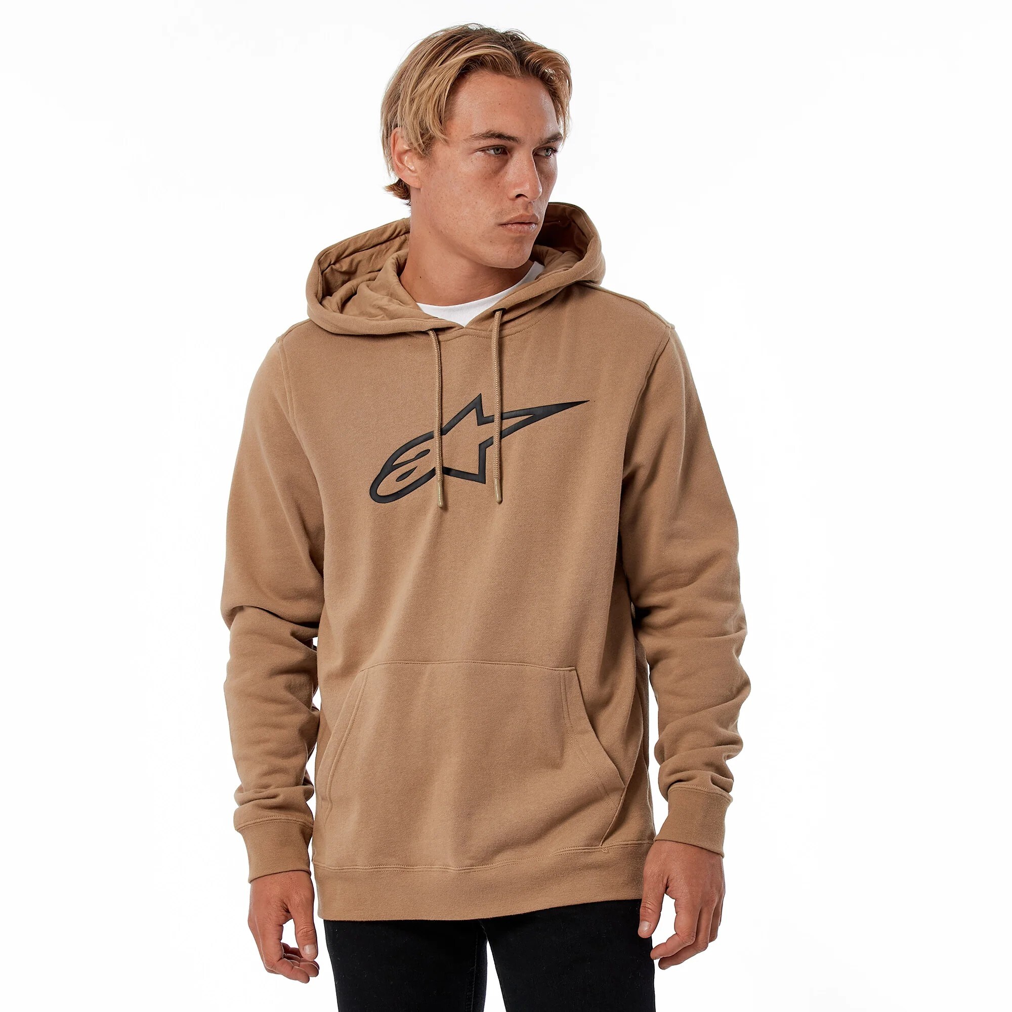 Hoodie Alpinestars Ageless V2 Sand/Svart