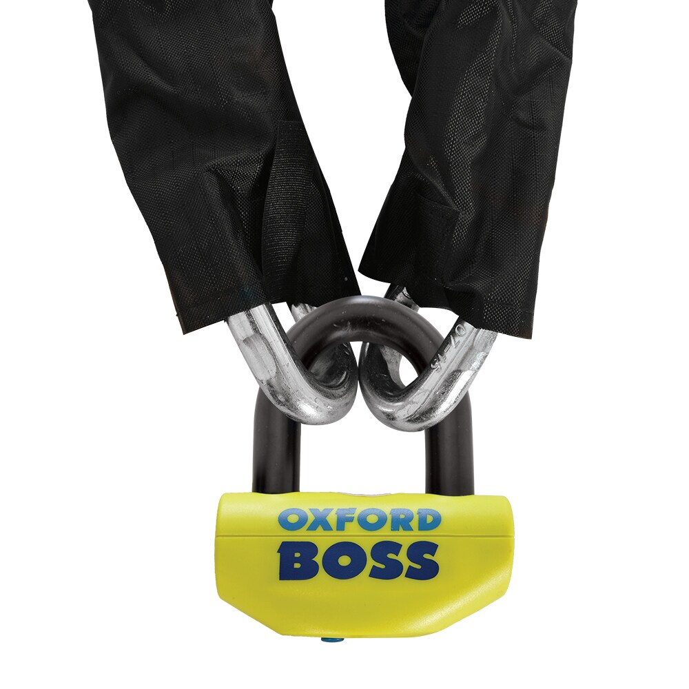 Hänglås med Kedja OXFORD Boss 2,5m SSF godkänt klass 3