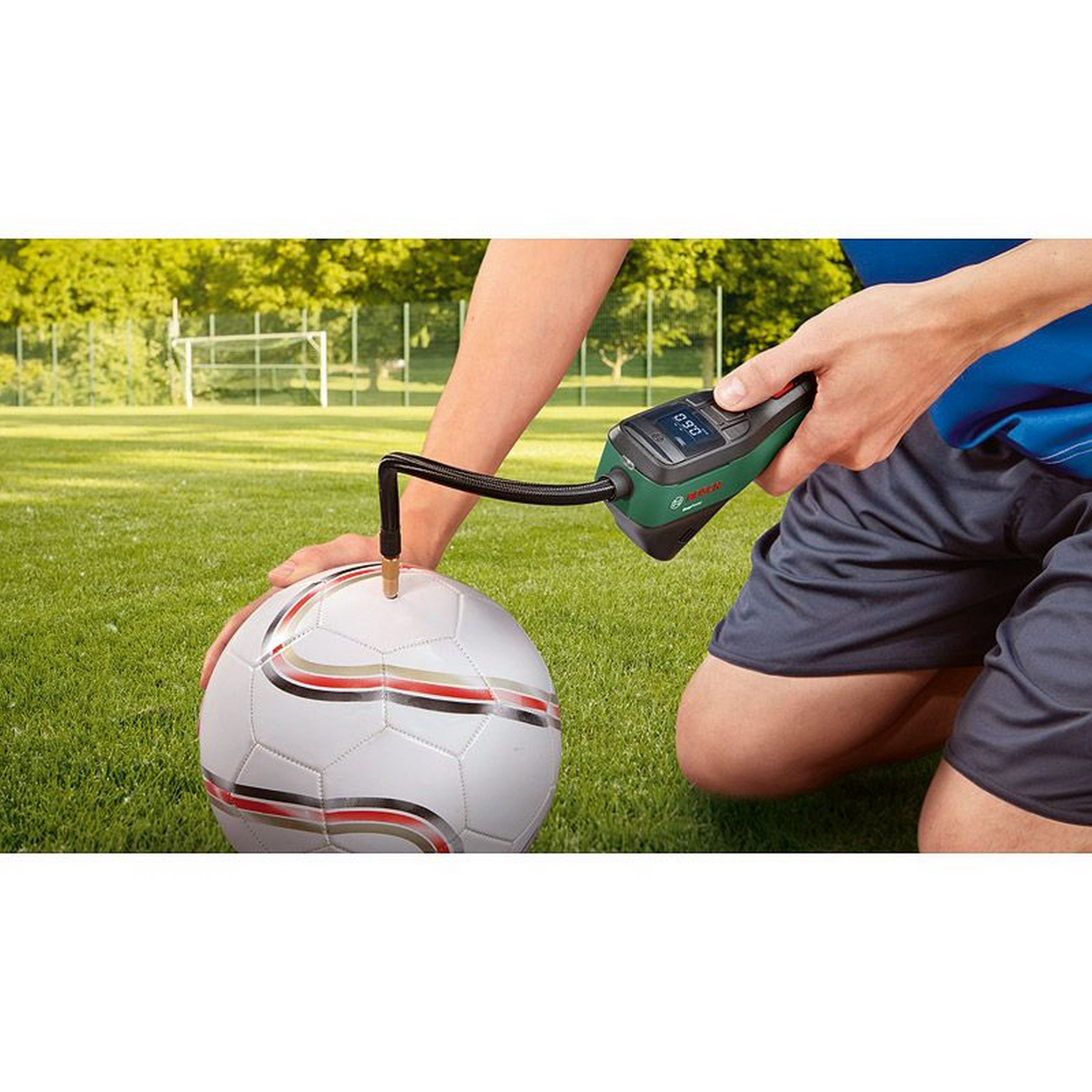 Bosch EasyPump Luftpump med lufttrycksmätare