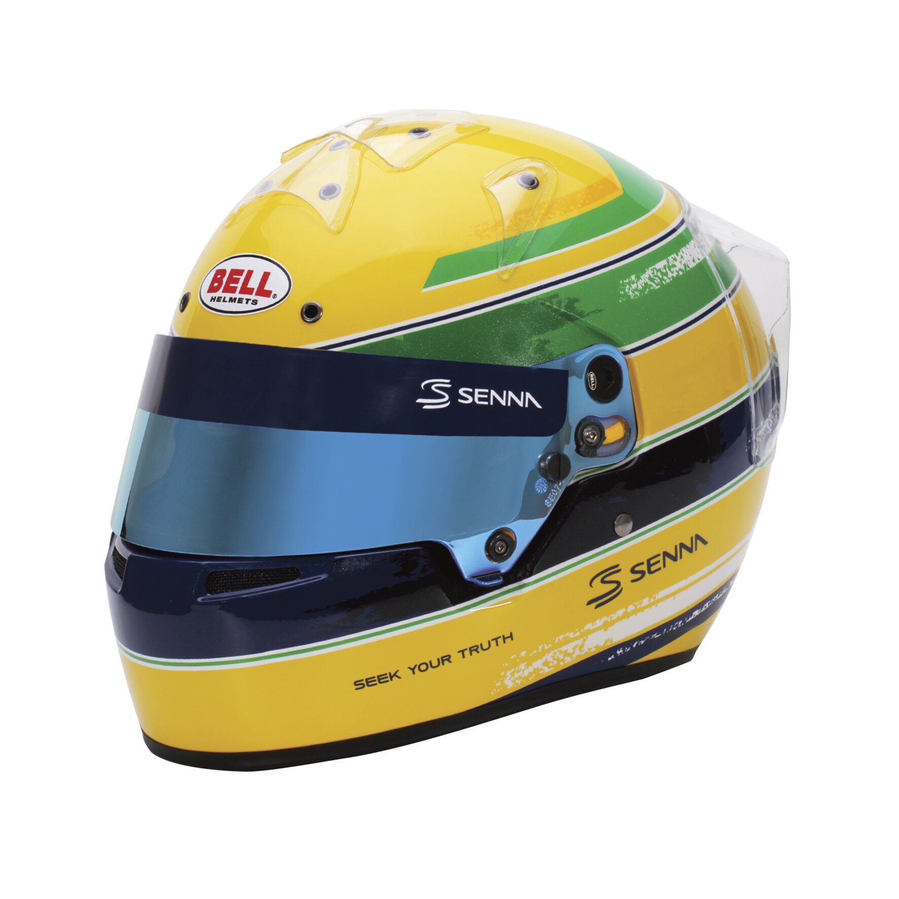 Hjälm Bell KC7 CMR Ayrton Senna