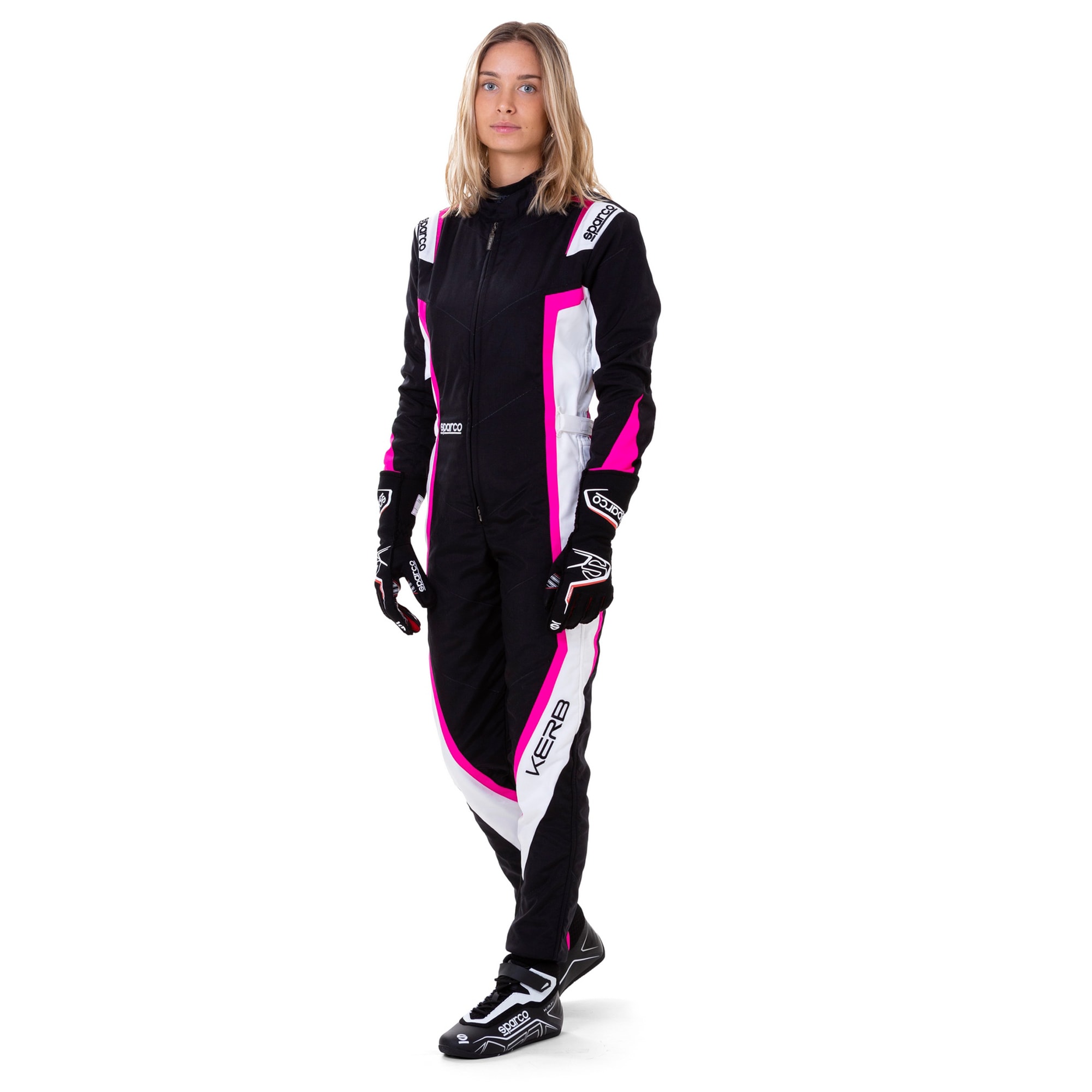 Overall Sparco Kerb Lady Svart/Rosa