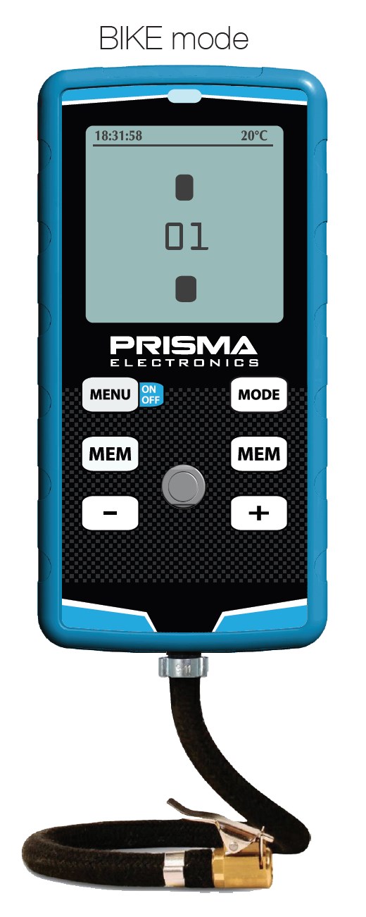 Lufttrycksmätare HIPREMA 4  5 BAR/72 PSI