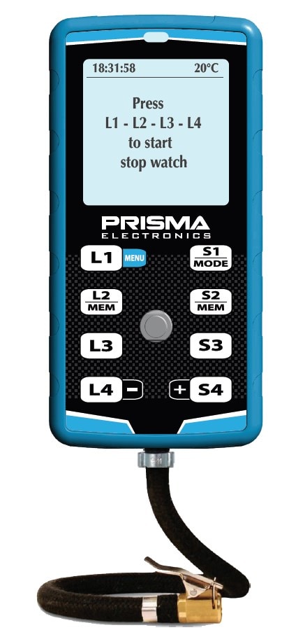 Lufttrycksmätare och Tidtagarur HIPREMA 4  5 BAR/72 PSI