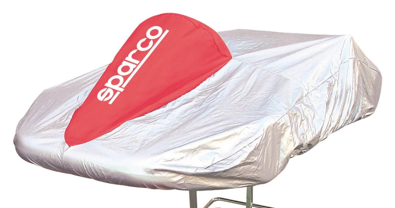 Kartöverdrag Sparco Röd