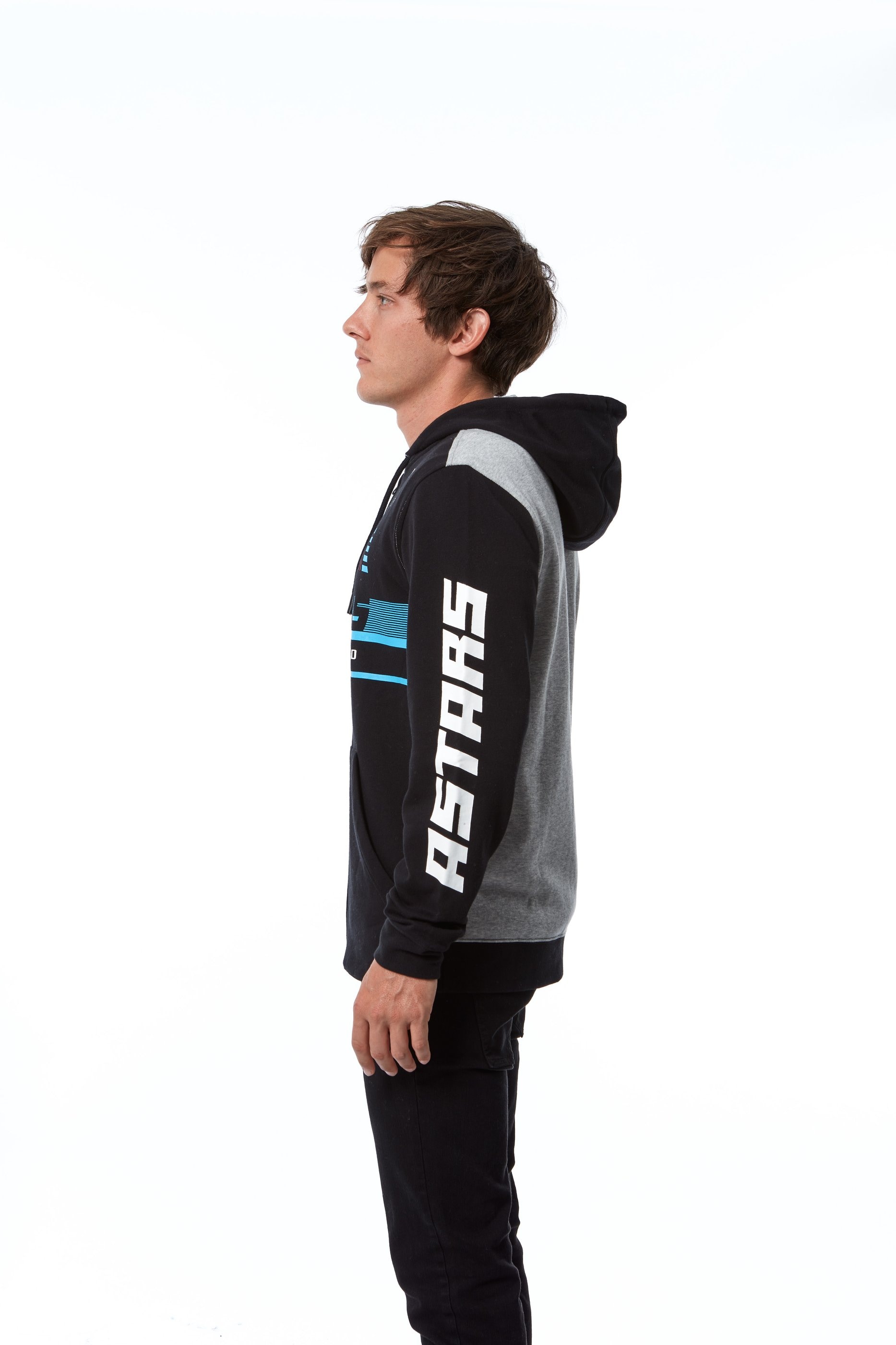 Hoodie Alpinestars Overtake Svart