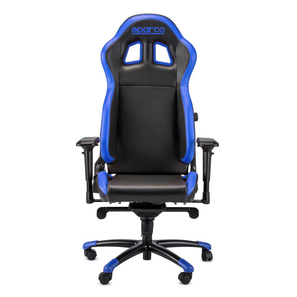 Skrivbordsstol Gamingstol Sparco Grip Svart/Blå