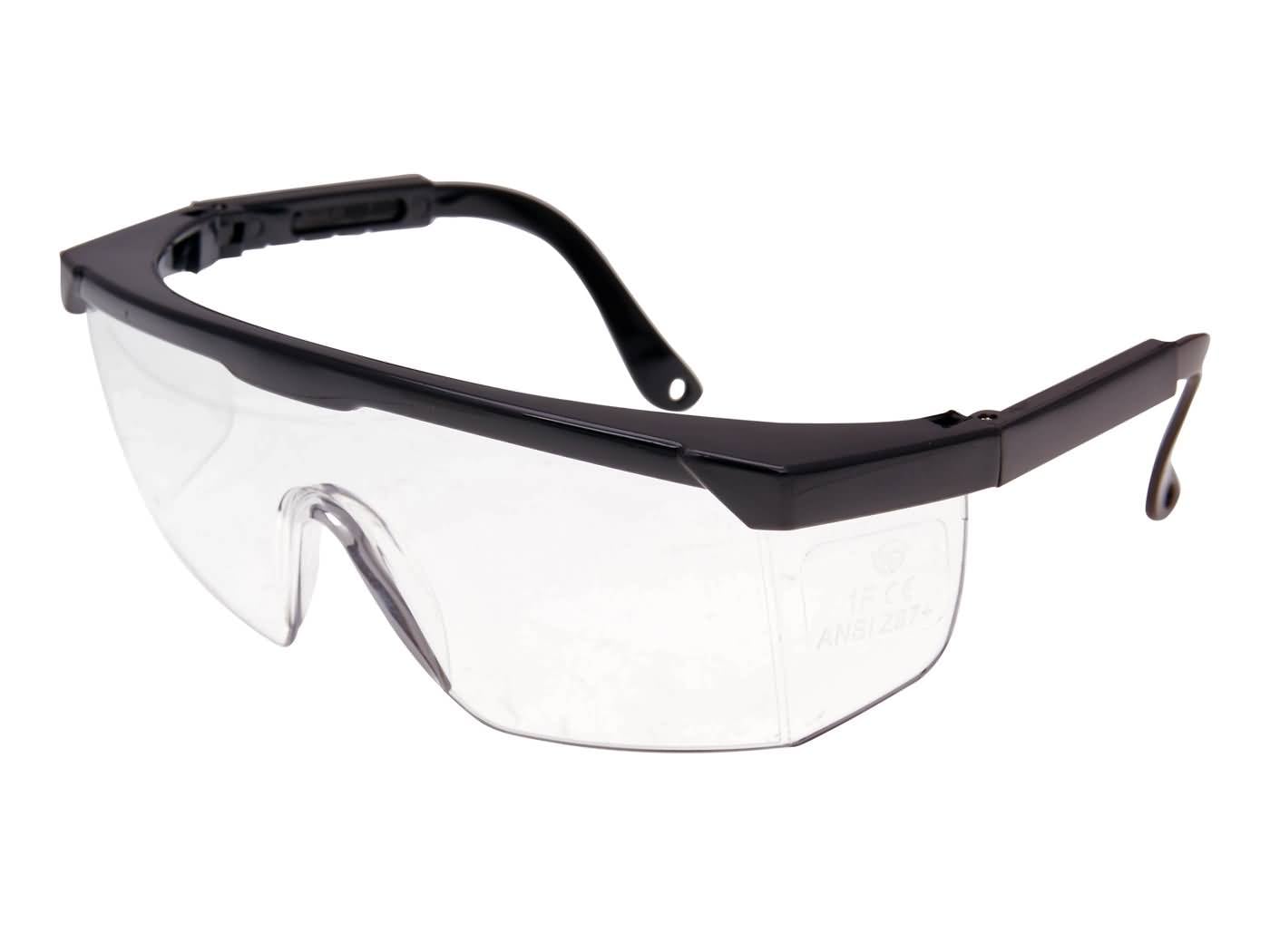 Skyddsglasögon med klart glas