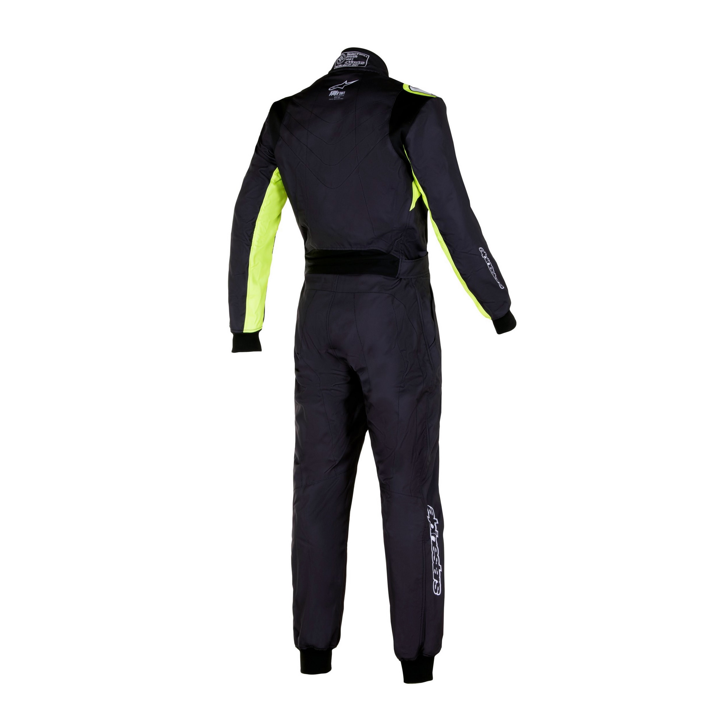 Overall Alpinestars KMX-9 V3 Graphic Svart/Gul Flu