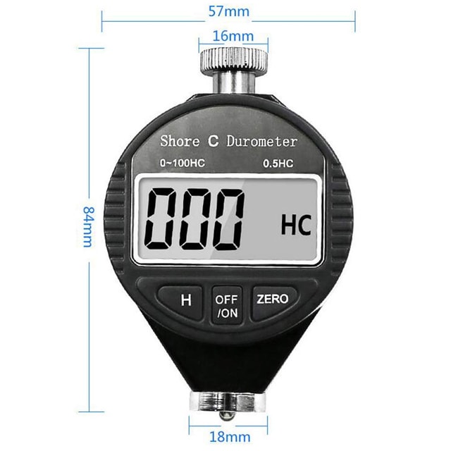 Digital Shoremätare Durometer C-Typ