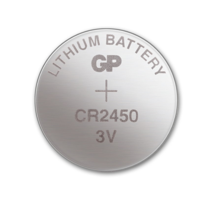 GP knappcell, Lithium, CR2450