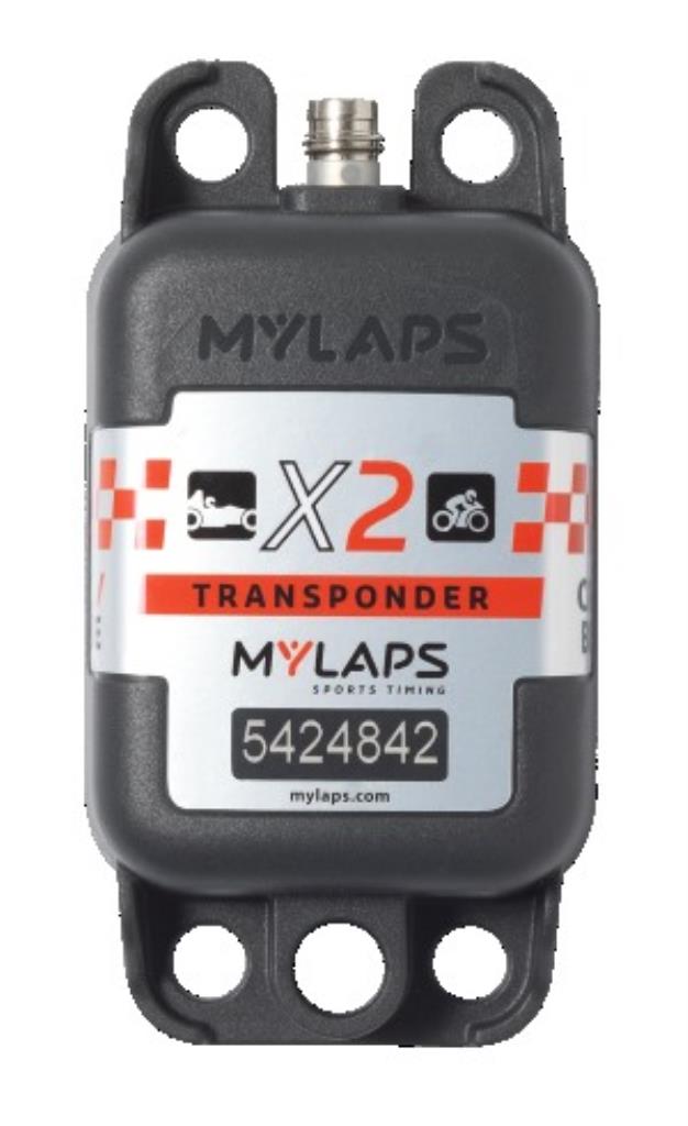 Transponder MyLaps X2 Inkl Direct Power Bil 5 år