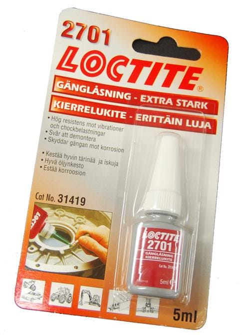 Loctite gänglåsning 648 Grön 5 ml