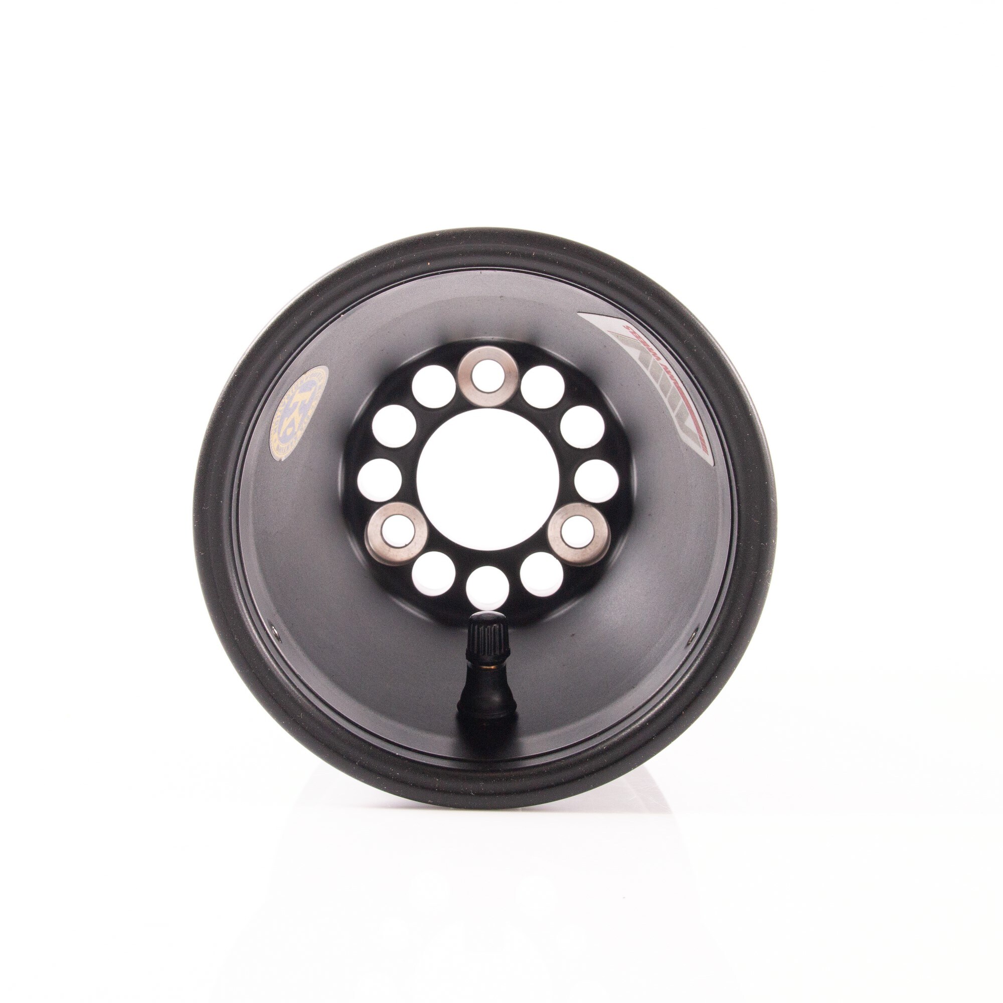 Bakfälg  AMV 9F Aluminium 180 mm Svart