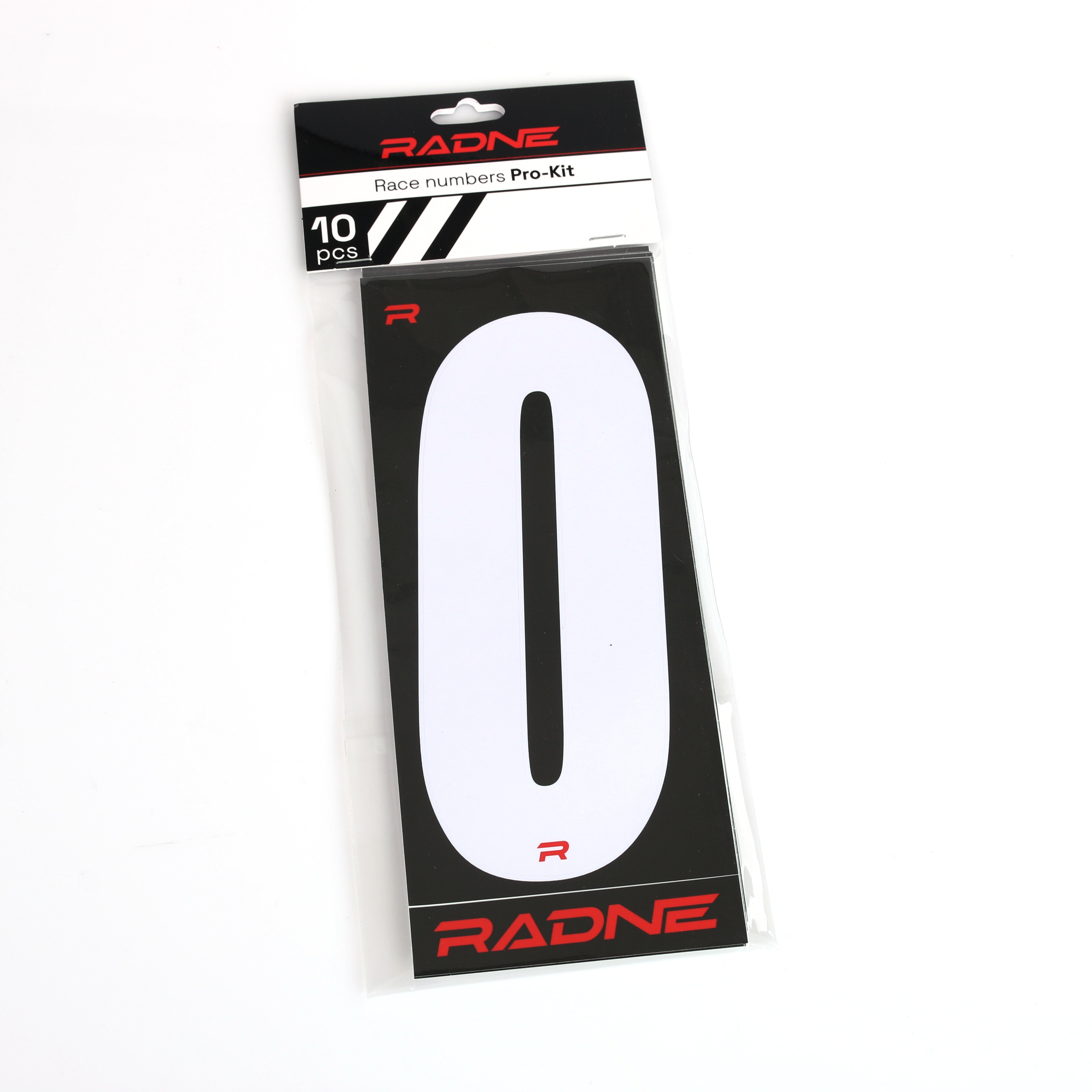 Siffror Karting Vit 10-pack