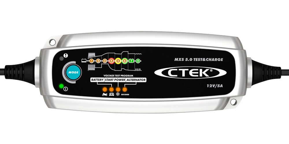 Batteriladdare CTEK MXS 5.0 Test & Charge