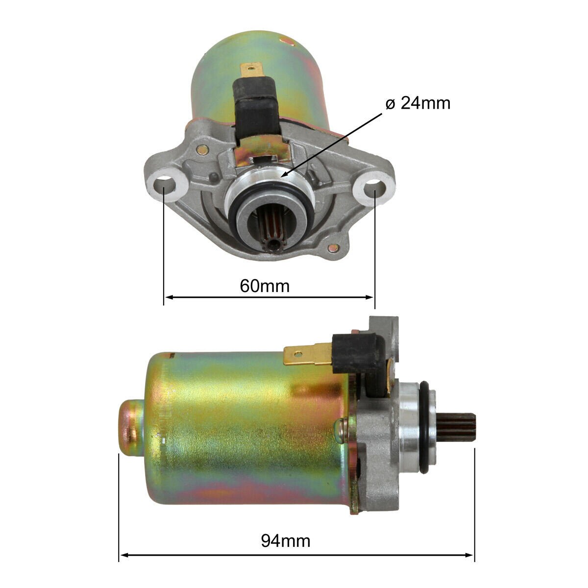 Startmotor J60/Mini 60