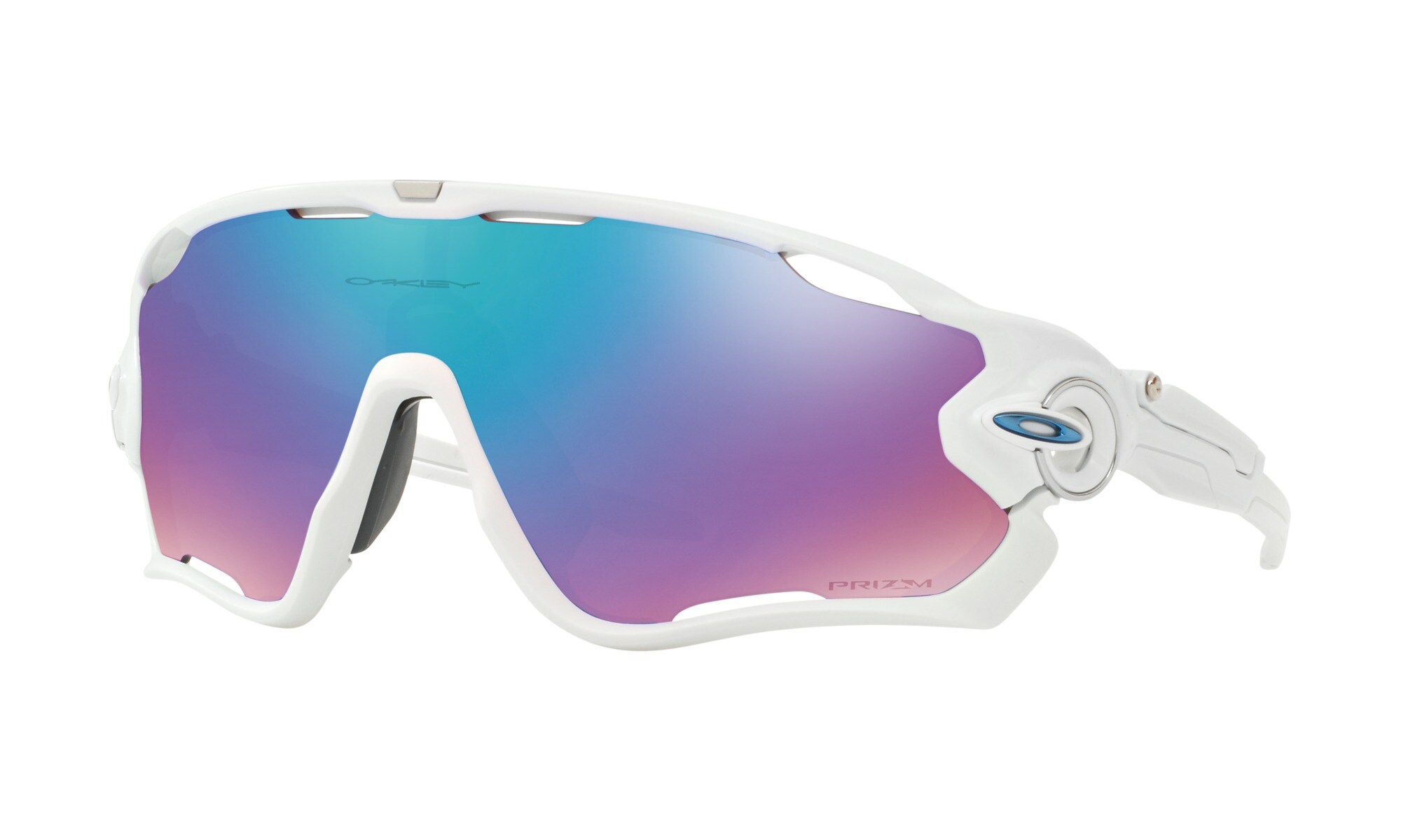 Oakley Solglasögon Jawbreaker Polished White Prizm Sapphire Snow