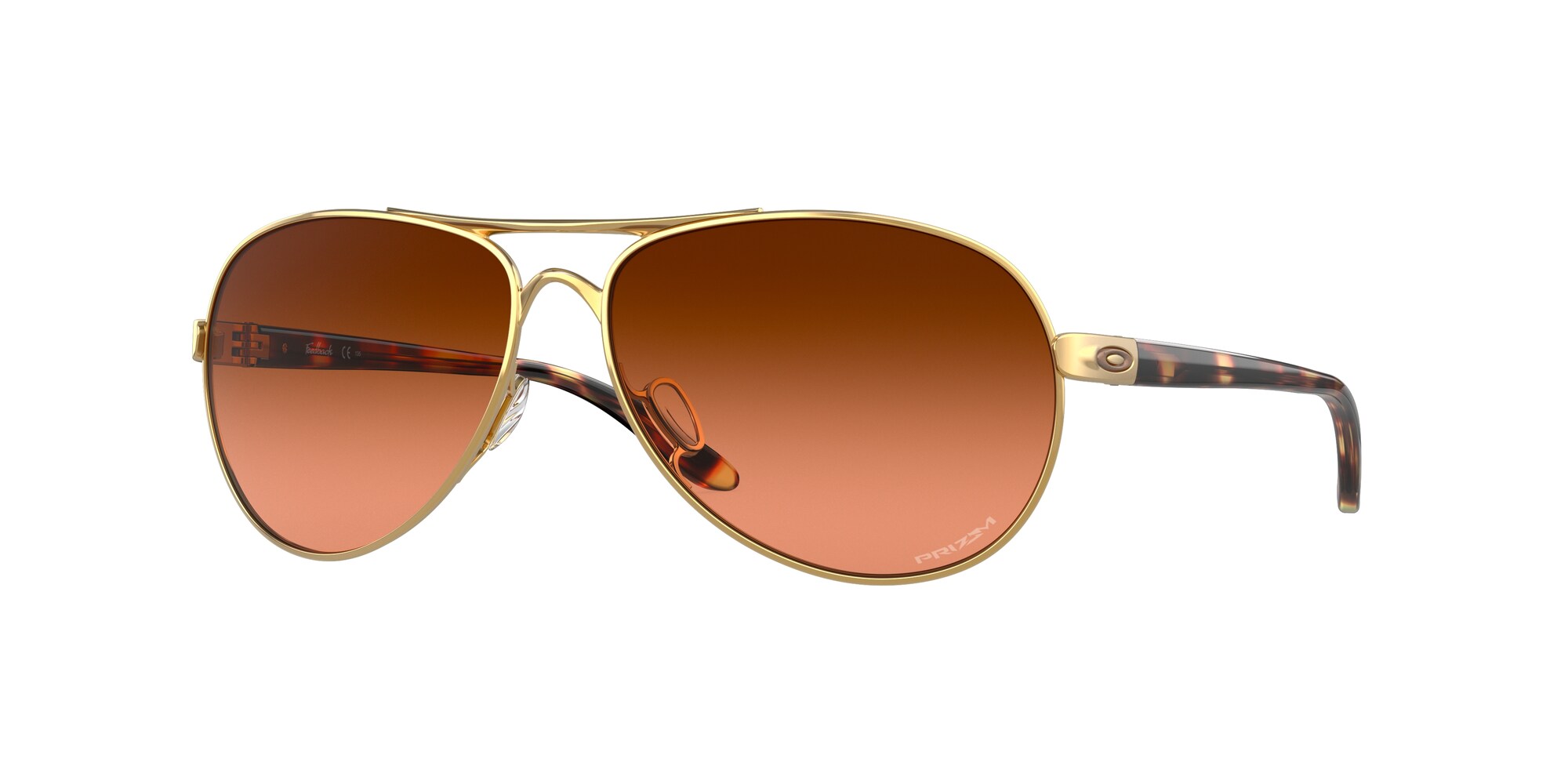 Oakley Solglasögon Feedback Pol Gold W/Prizm Brwn Grad