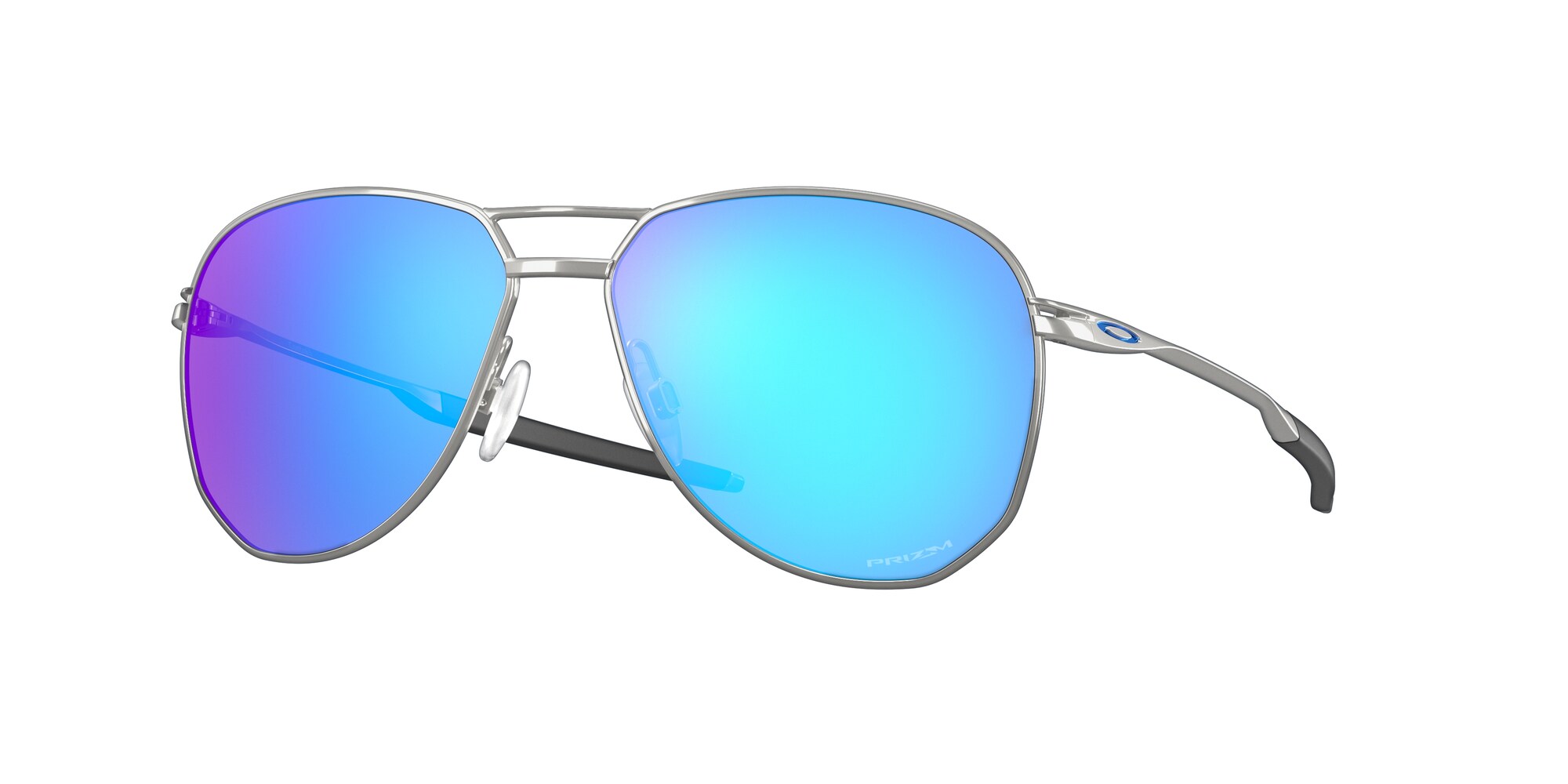 Oakley Solglasögon Contrail Satin Chrome W/Prizm Sapphire