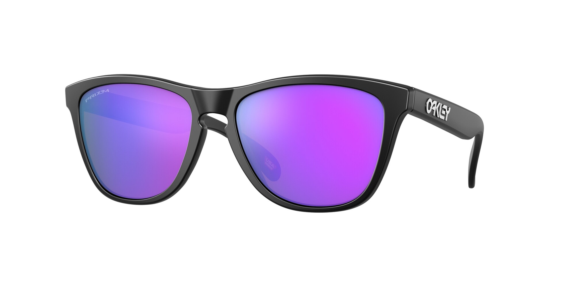 Oakley Solglasögon Frogskins Matte Black W/Prizm Violet