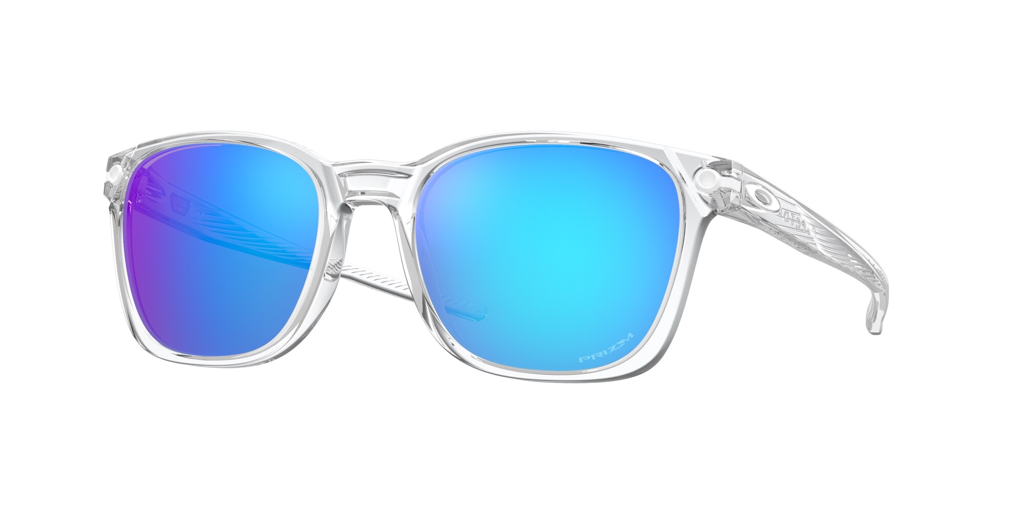 Oakley Solglasögon Ojector Polished Clear W/Prizm Sapphire