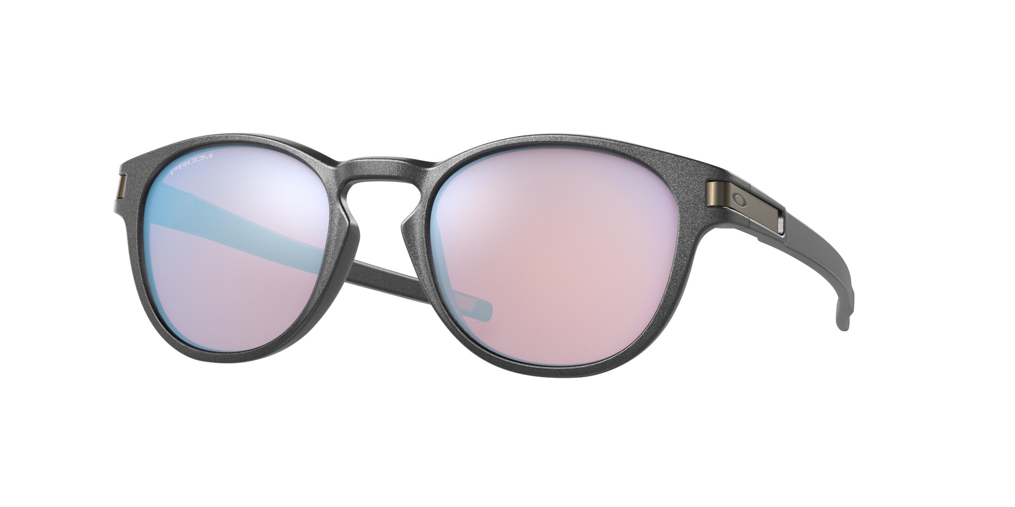Oakley Solglasögon Latch Steel W/Prizm Snow Sapphire