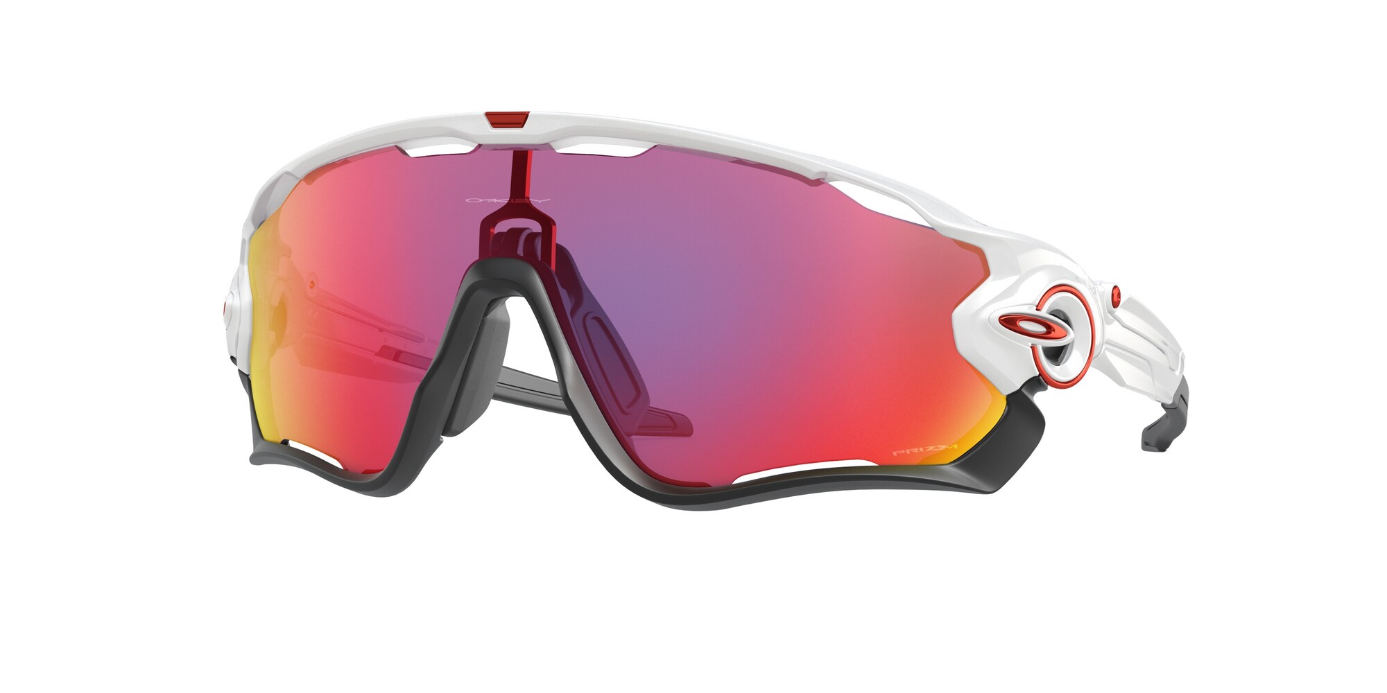 Oakley Solglasögon Jawbreaker Polished White W/Prizm Road