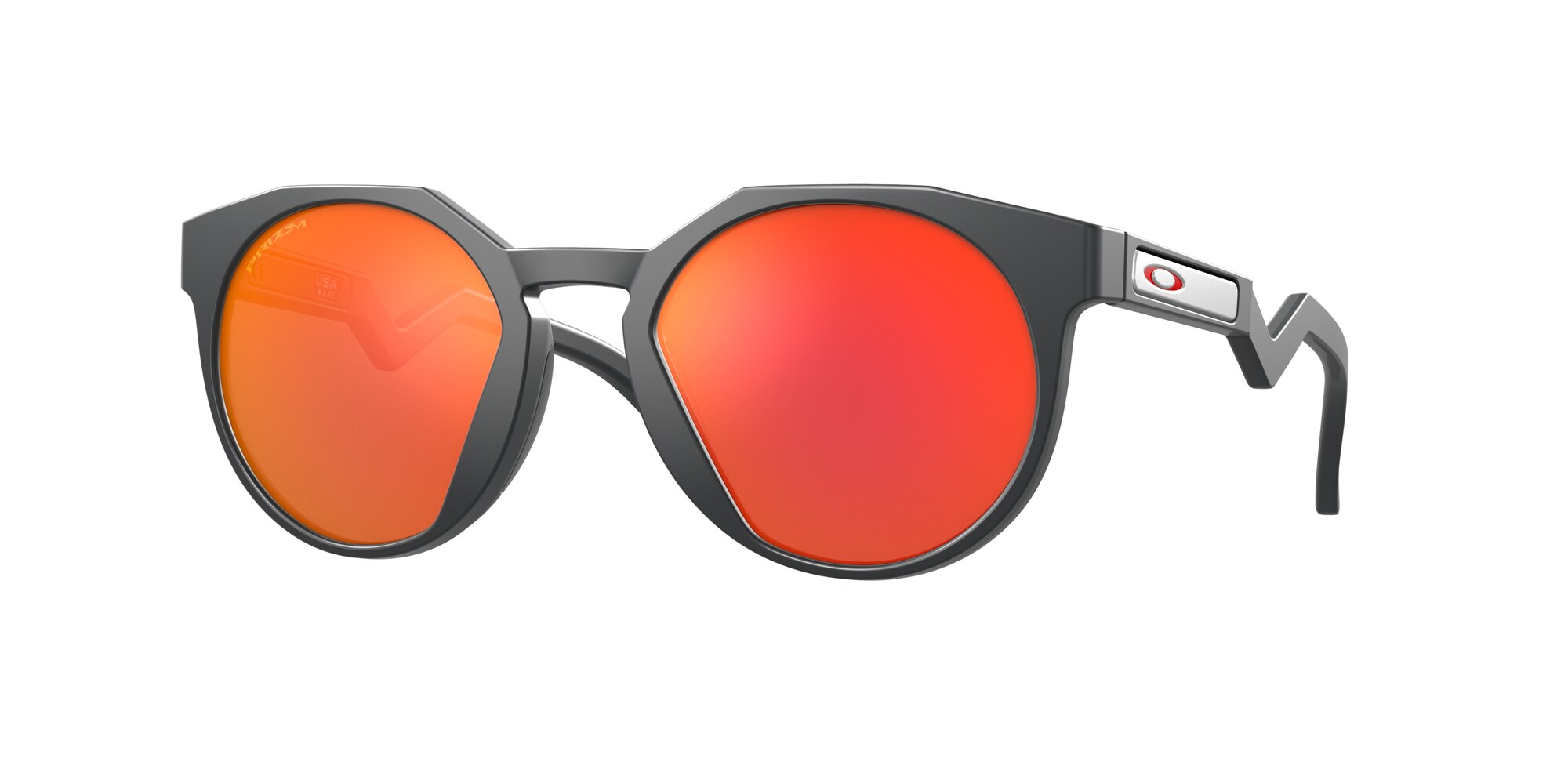 Oakley Solglasögon Hstn (52) Matte Carbon W/Prizm Ruby