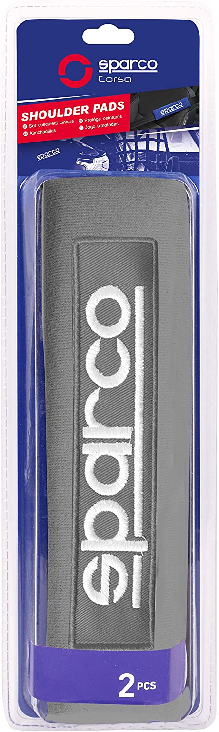 Bältespads Sparco Grå med Brodyr