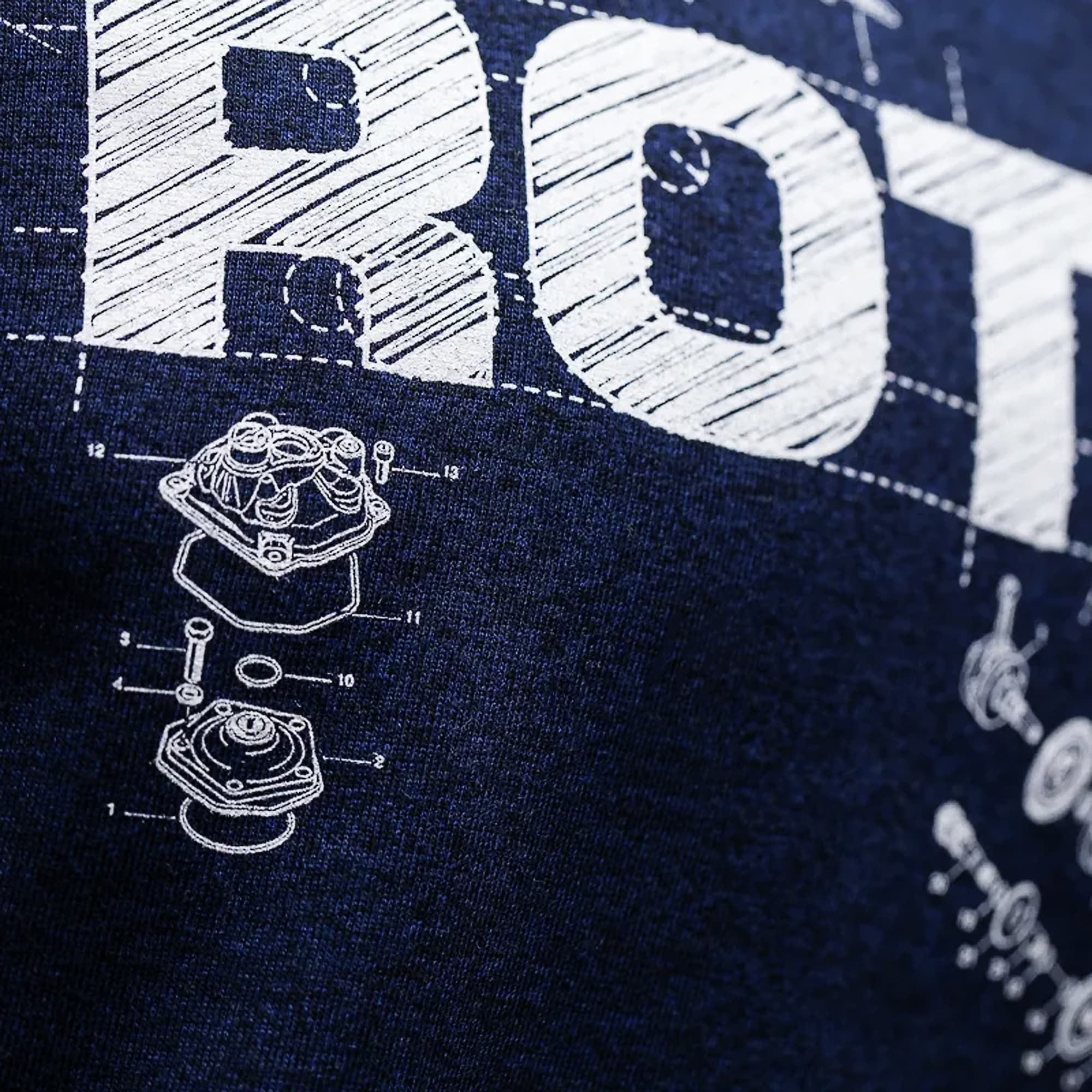 T-Shirt Rotax Blueprint