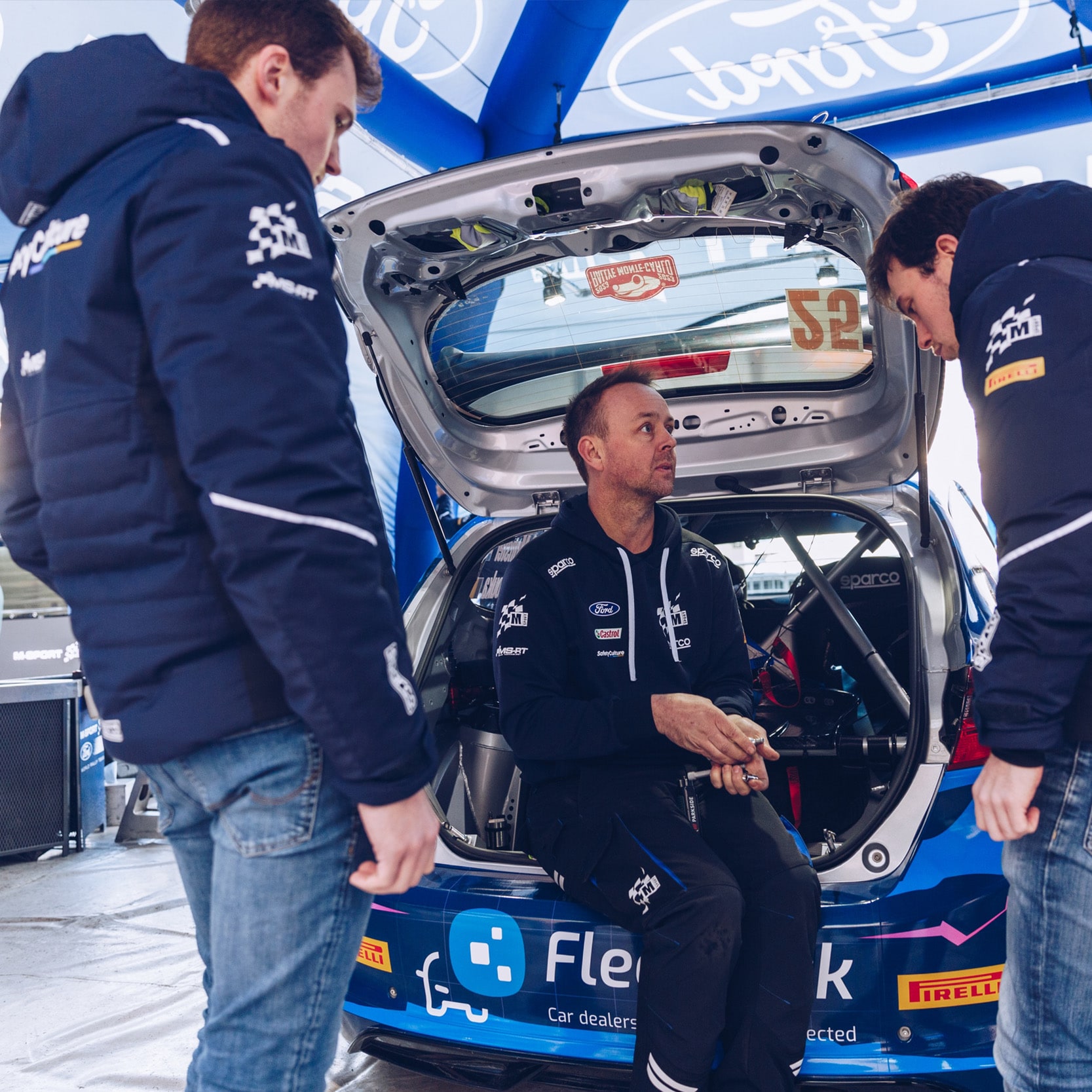 Vinterjacka Sparco M-Sport WRC
