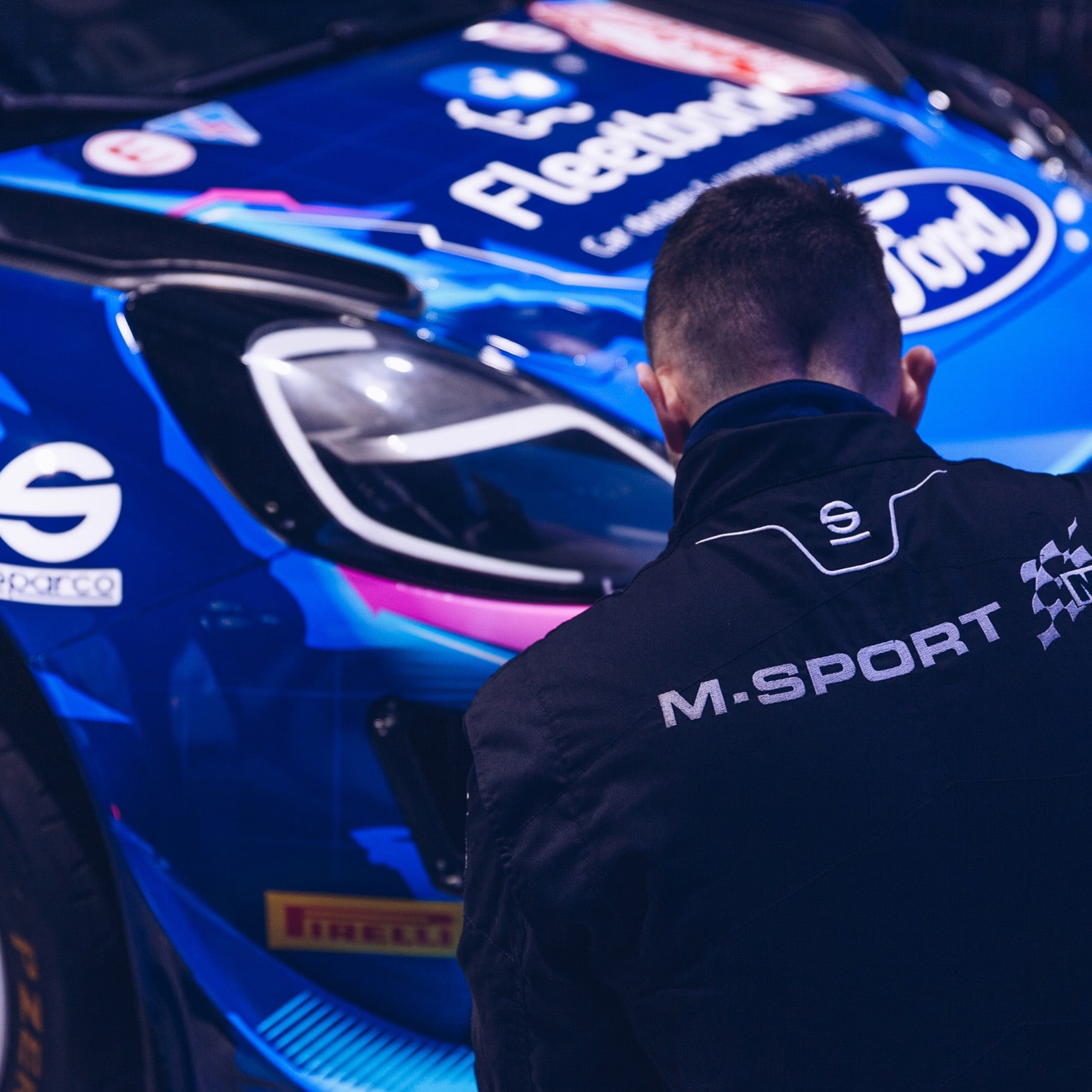 Vinterjacka Sparco M-Sport WRC