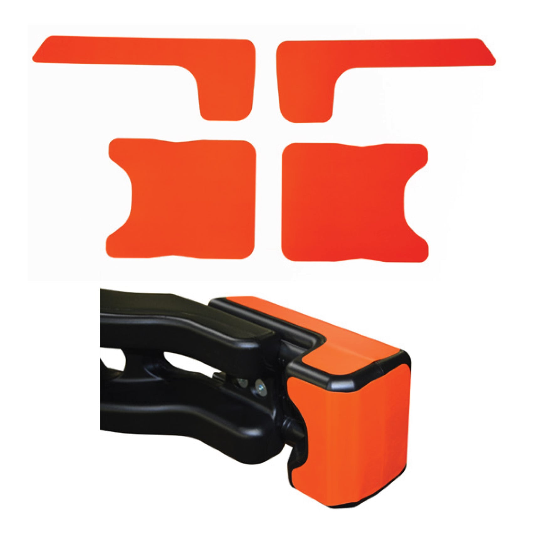 Dekalset Bakbumper KG (Ytterdel)